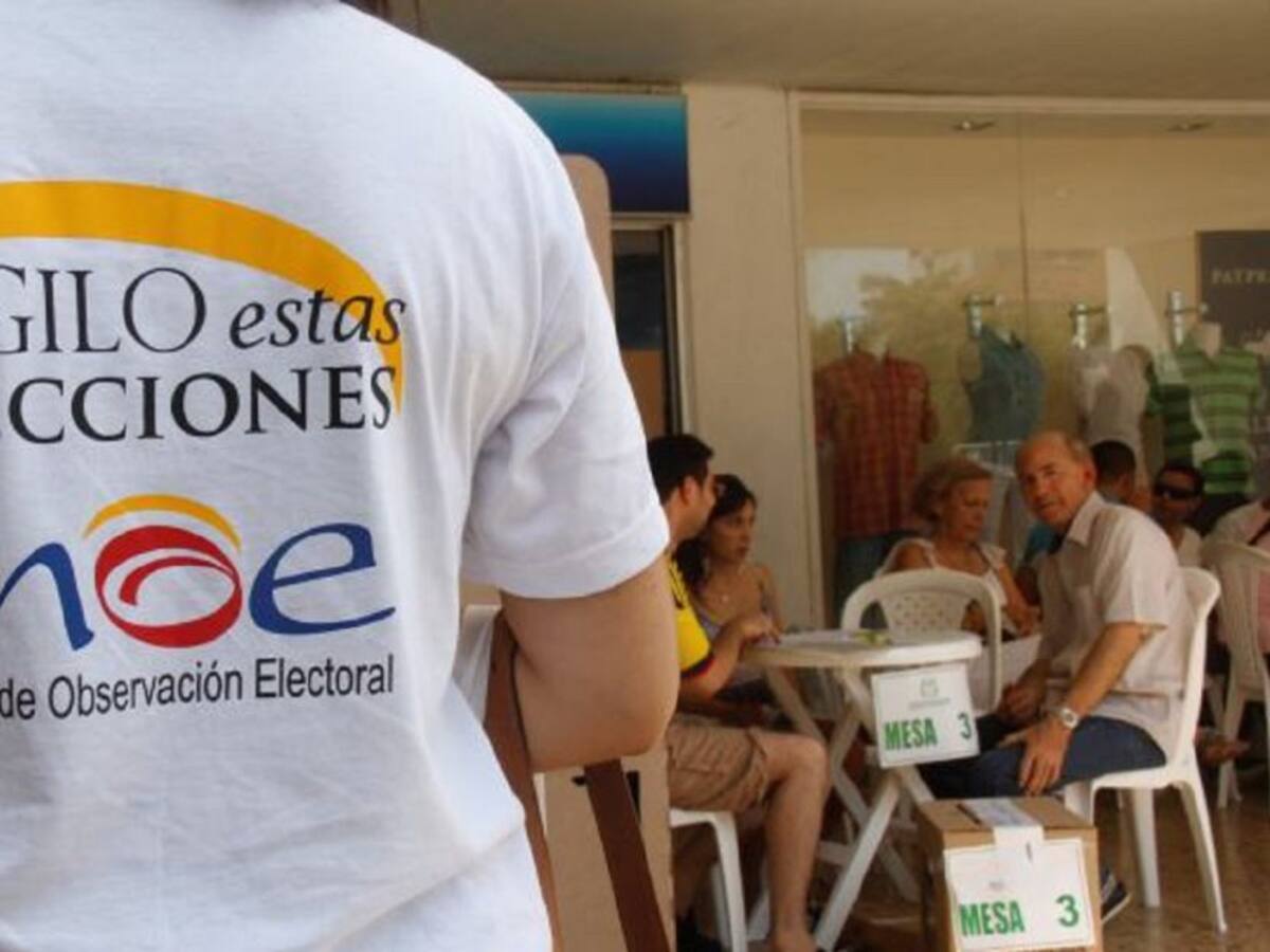 MOE acompaña jornada de votación de colombianos en el exterior