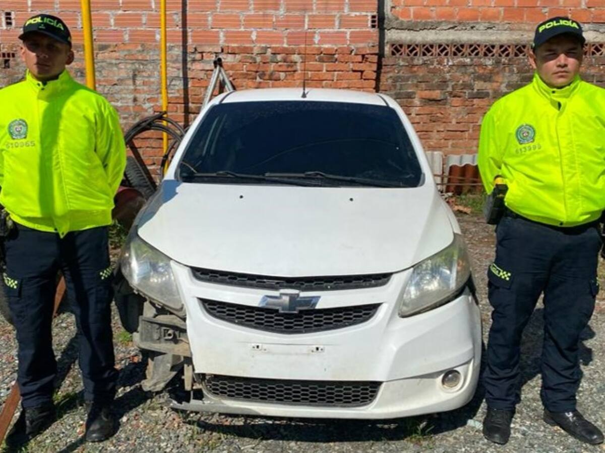 Las autoridades de Caldas recuperaron vehículos que fueron robados en varios municipios