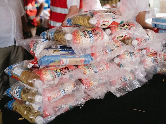 Santa Marta mantiene abiertos sus centros de acopio para apoyar a los damnificados por el terremoto/ Alcaldía de Santa Marta.