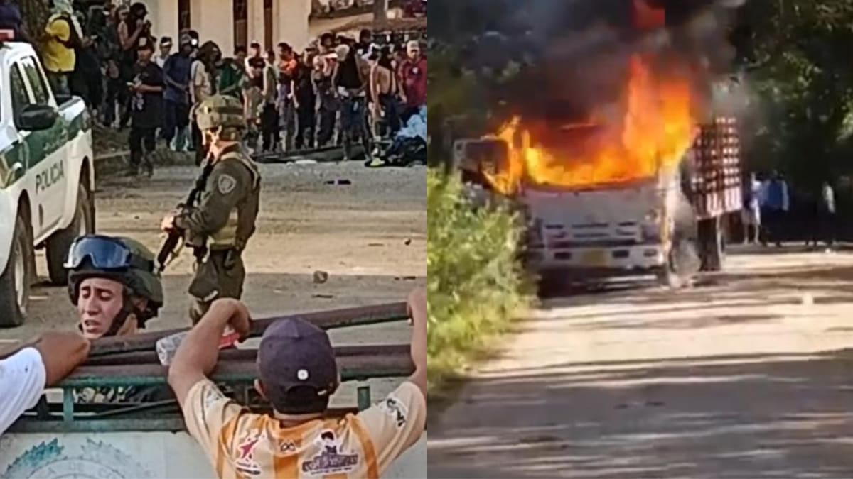 Ejército denuncia violenta asonada durante operativo contra minería ilegal en Ataco, Tolima