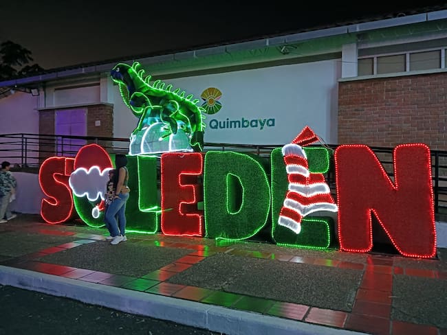 Mágica Navidad Soledén en Comfenalco, Quindío. Foto: Adrián Trejos