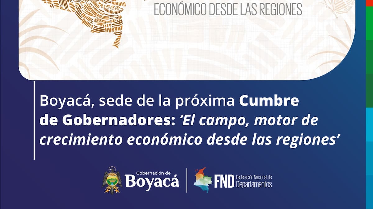 Lista la seguridad para la Cumbre de Gobernadores de Villa de Leyva