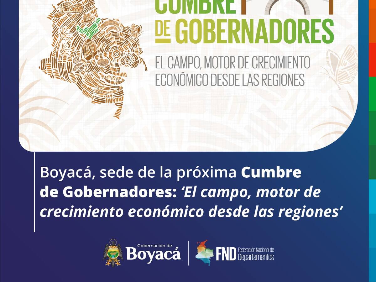 Lista la seguridad para la Cumbre de Gobernadores de Villa de Leyva