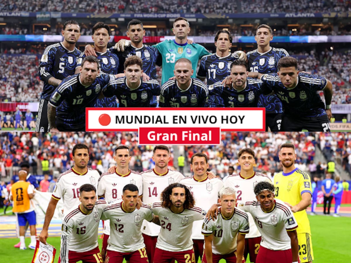 🔴 Mundial EN VIVO HOY: Gran final y tercer puesto EN DIRECTO tabla de goleadores y últimas noticias