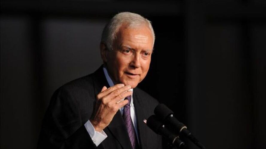 Orrin Hatch, presidente del Comité de Finanzas del Congreso de EE.UU. Foto: Agencia EFE