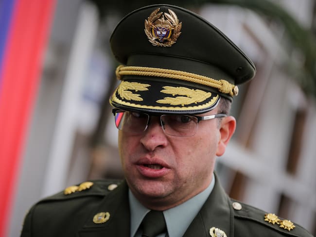 General Carlos Triana, Comandante de la Policía de Bogotá. (Colprensa-Mariano Vimos)