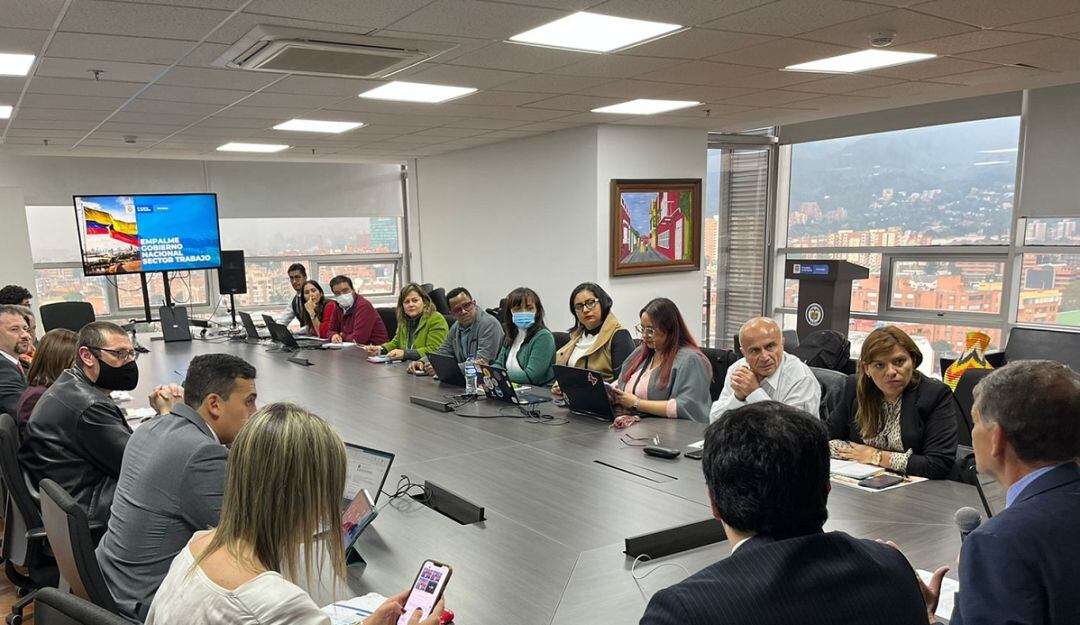 Reunión de Empalme en MinTrabajo