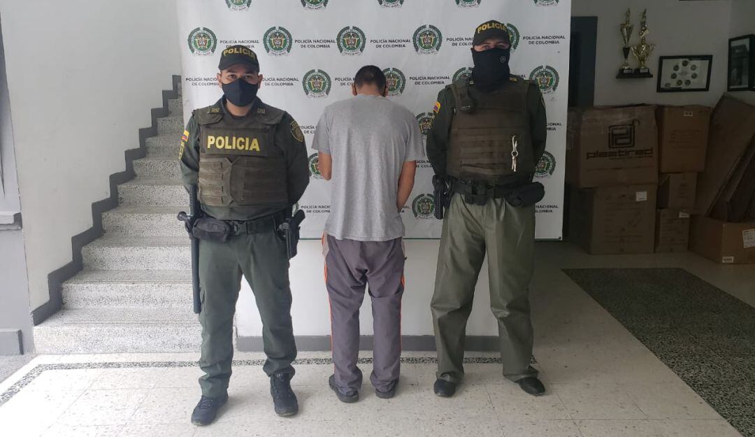 Recapturado en Villamaría.