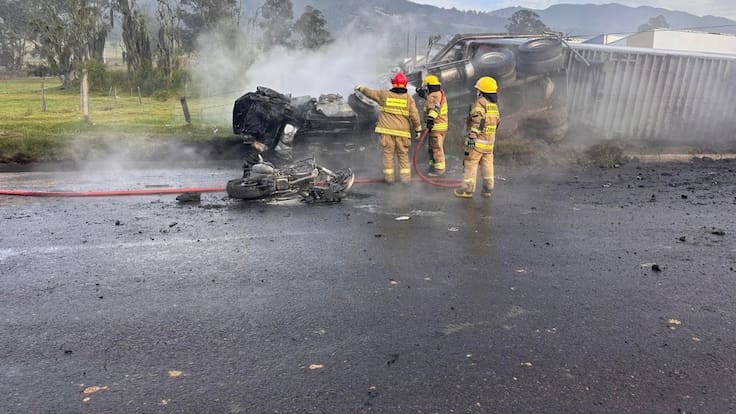 Varias personas murieron en accidente de la vía Zipaquirá - Ubaté: gobernador de Cundinamarca