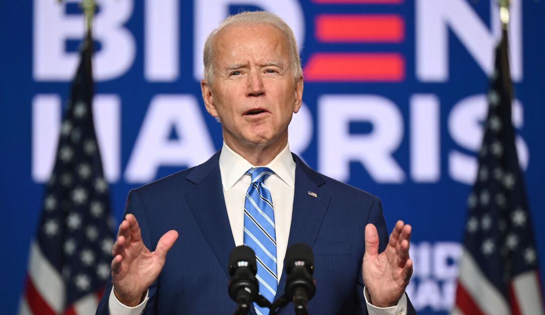 El aspirante demócrata a la Casa Blanca, Joe Biden.
