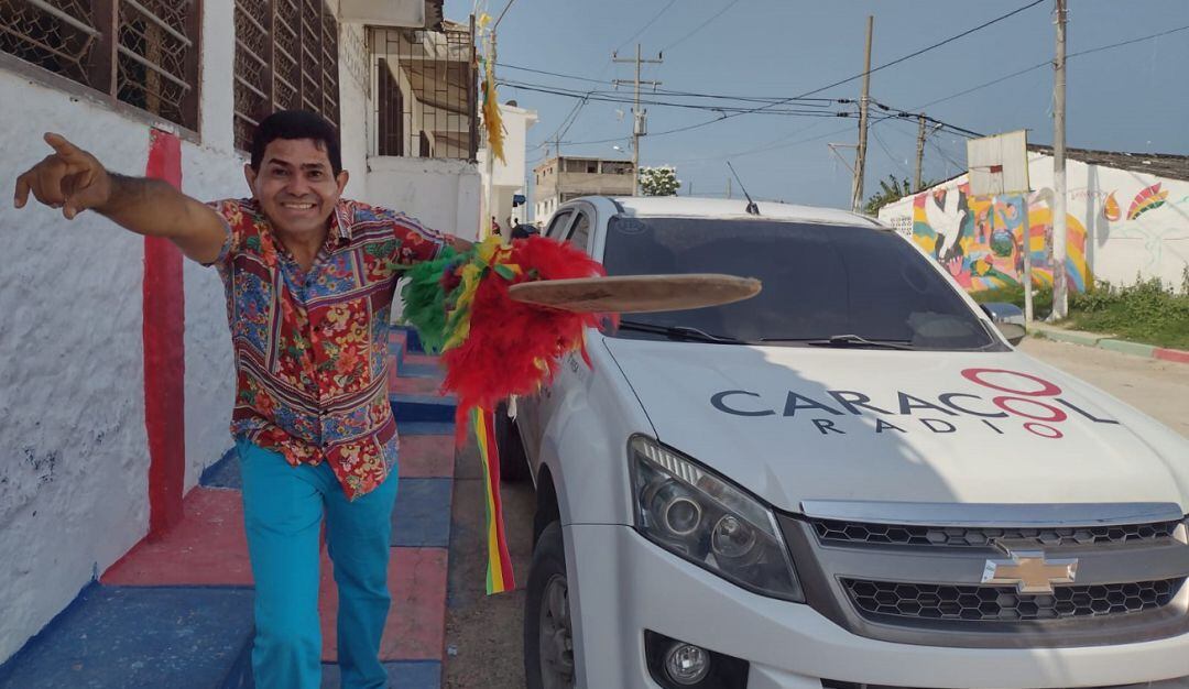 Desde la comunidad de Pablo Sexto II, el lancero Harold Herrera invitó a no perder las costumbres novembrinas
