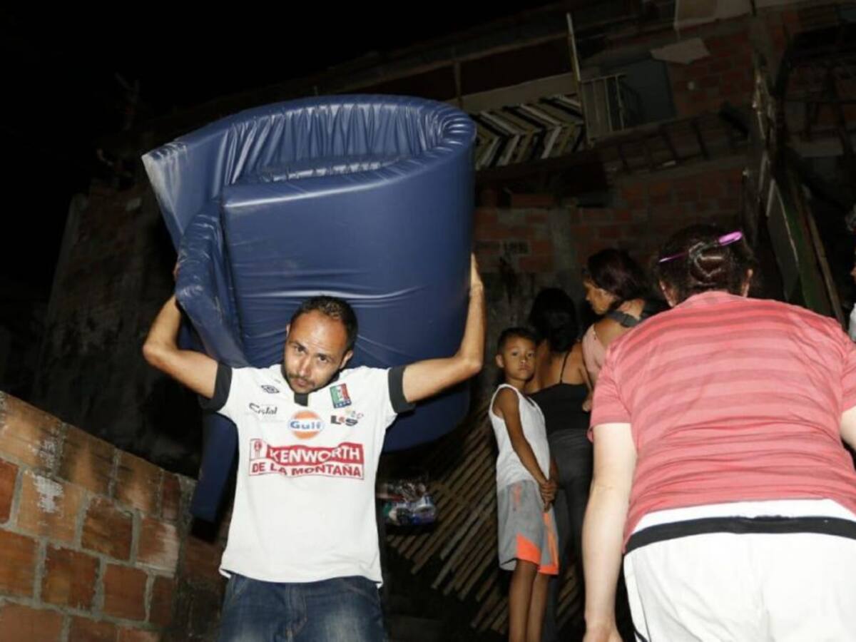 92 personas damnificadas por incendio en Manizales