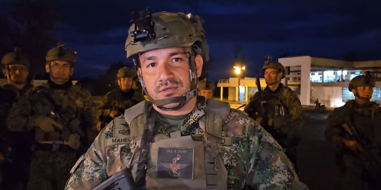 Andrés Mahecha, comandante Agrupación Fuerzas Especiales Urbanas