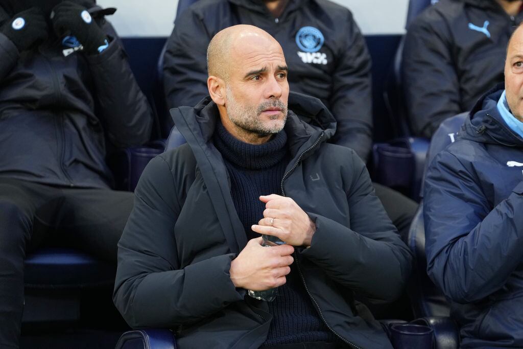 Pep Guardiola, entrenador del Manchester City (Photo by Matt McNulty - Manchester City/Manchester City FC via Getty Images)