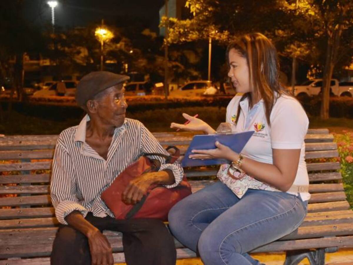 Inicia operativo para identificar habitantes de calle en Cartagena