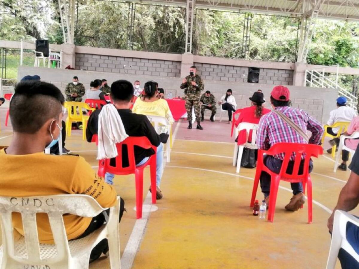 Ejército reforzará la seguridad de resguardos indígenas en Coyaima