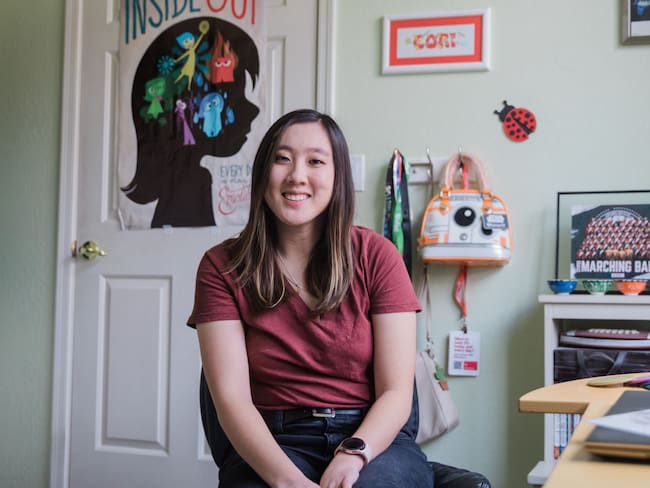 Ella es Cori Borgstadt, la joven de 18 años que quiere ser la siguiente CEO de Disney