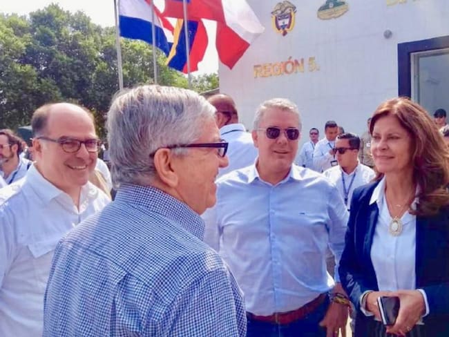 Sectores políticos viajaron a Cúcuta para ingreso de ayudas humanitarias