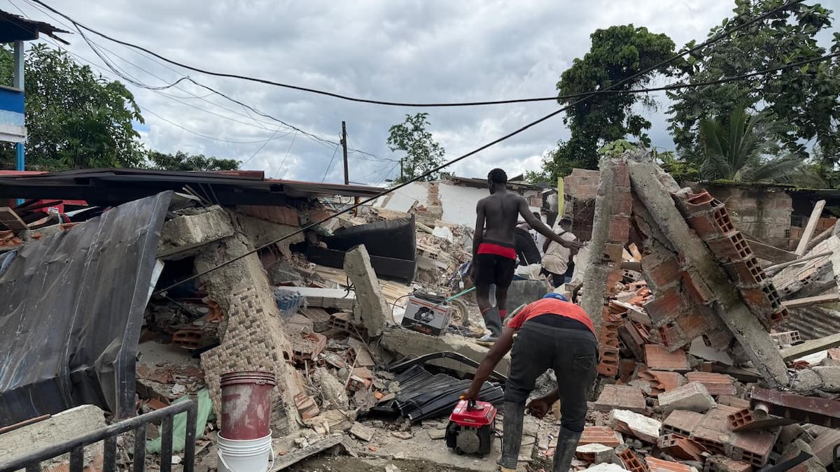 Consejo del Bajo Calima solicitó apoyo para reconstruir sus viviendas destruidas por el terremoto