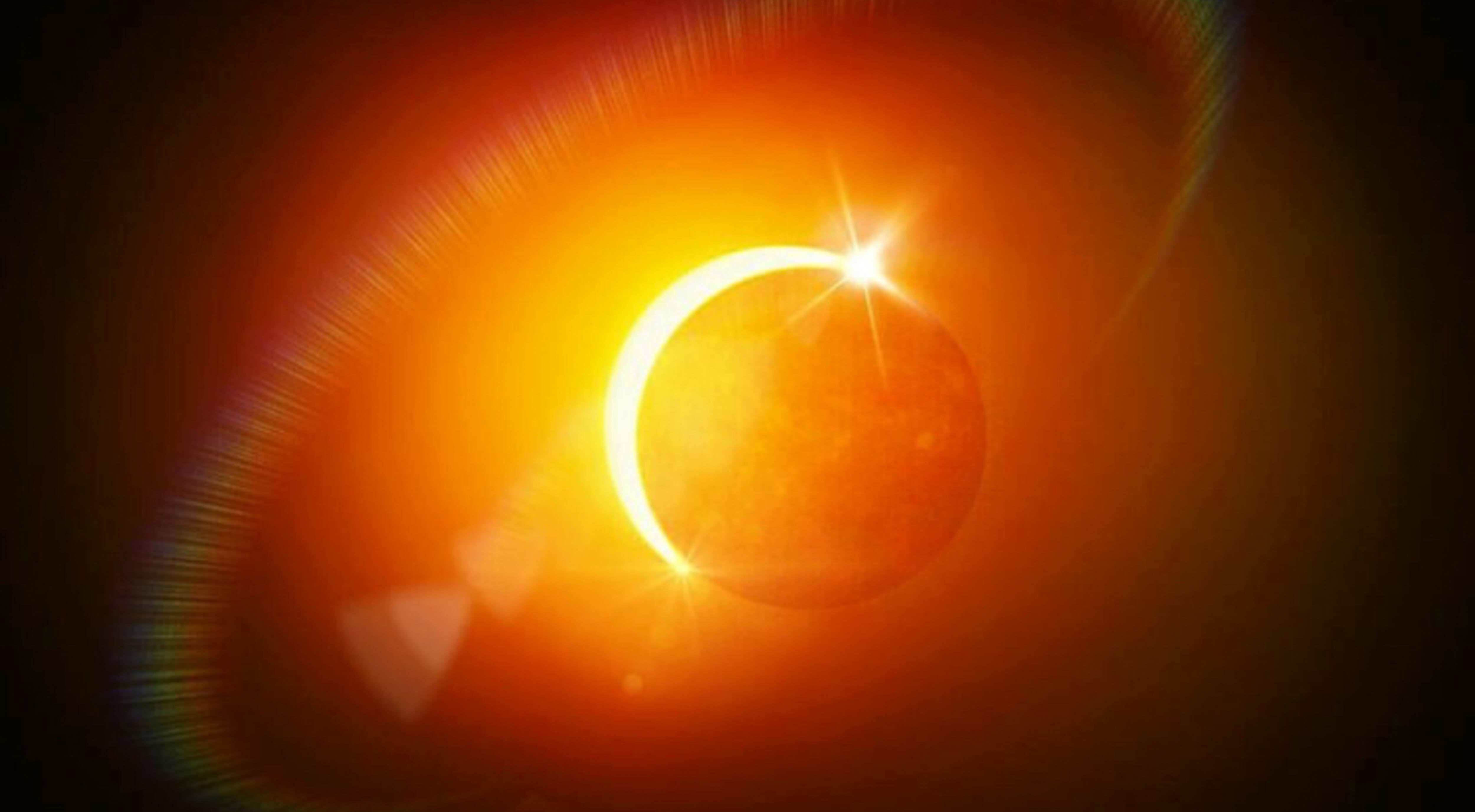 Eclipse solar 29 de marzo 2025. Imagen vía Getty Images