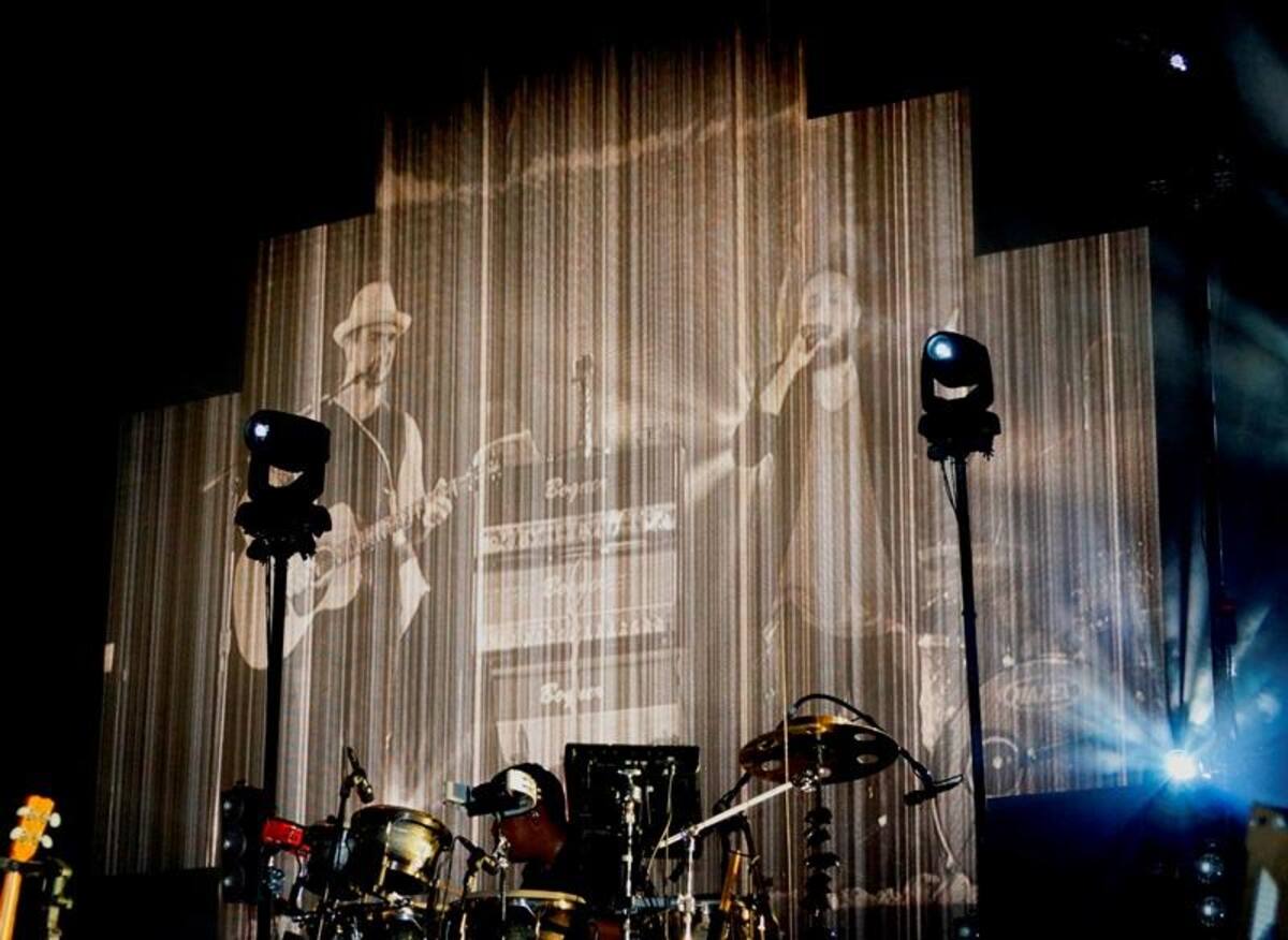 El cantante colombiano también le dio mucho protagonismo a su banda durante la gira.