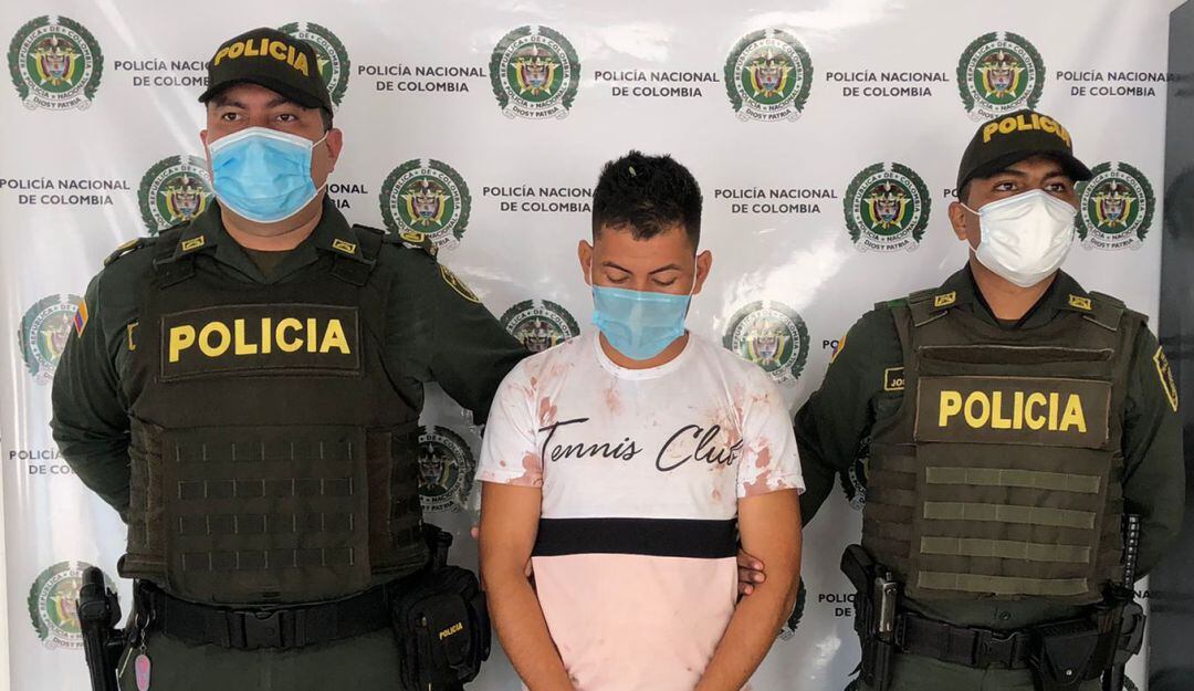 Capturado por violencia intrafamiliar