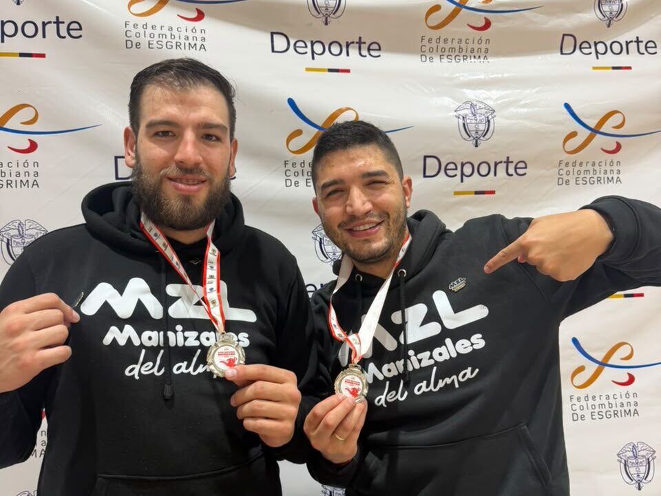 Esgrimistas manizaleños subcampeones del campeonato nacional en el oriente antioqueño. Foto: centrodeinformacion.manizales.gov.co