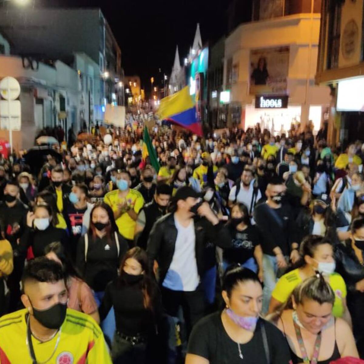 Balance positivo de seguridad en protestas del miércoles en Manizales