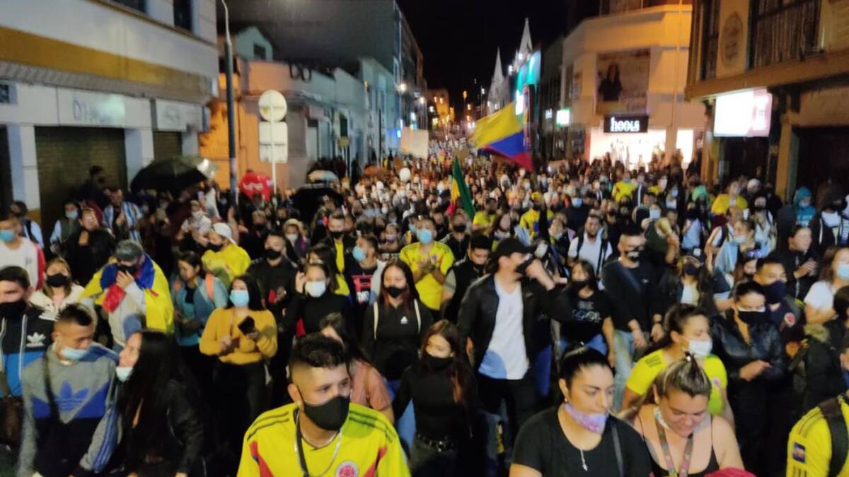 Balance positivo de seguridad en protestas del miércoles en Manizales