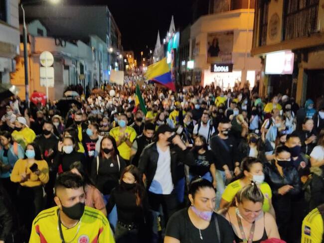 Movilización en Manizales