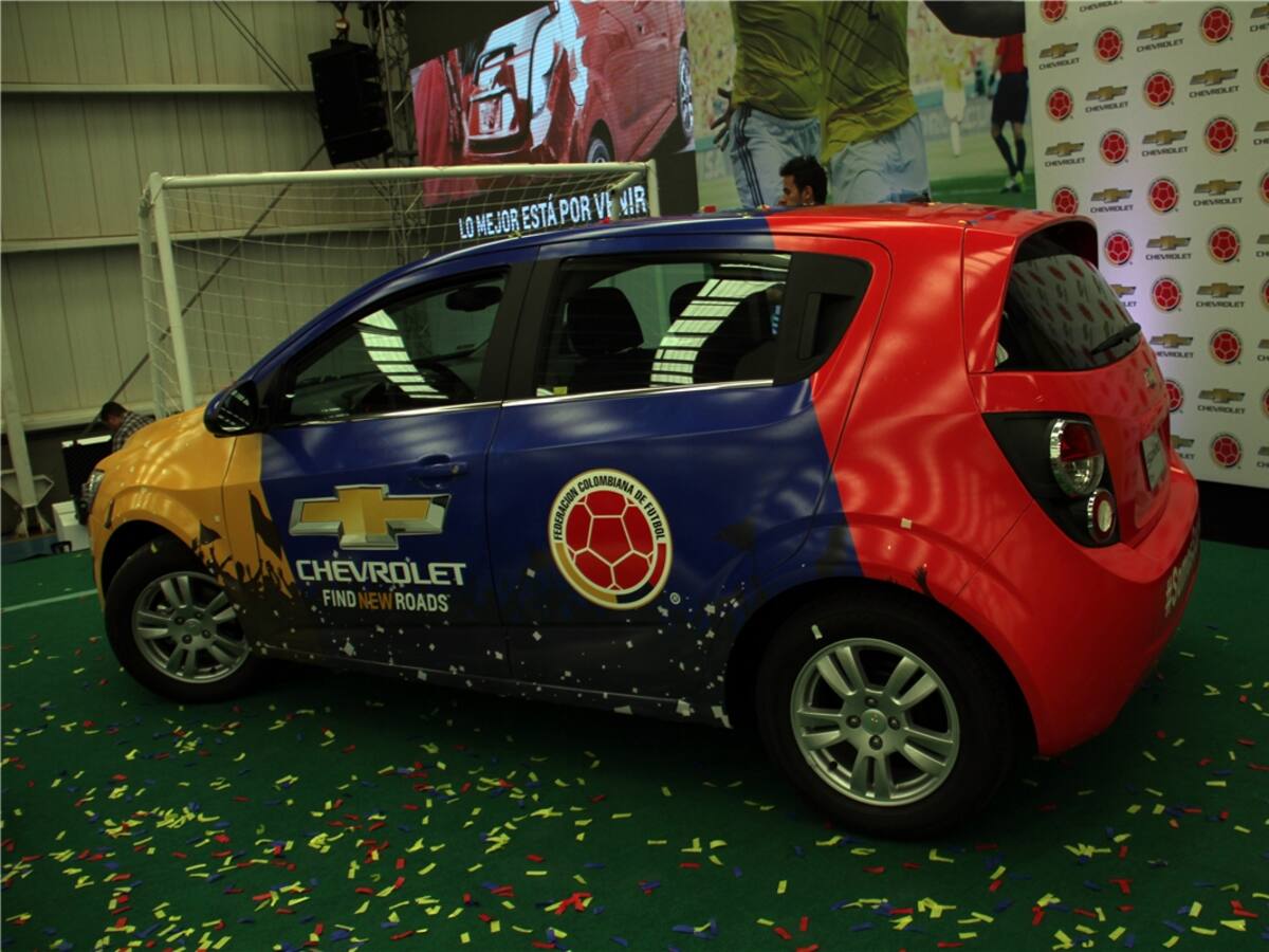 Chevrolet, nuevo socio oficial de la Selección Colombia