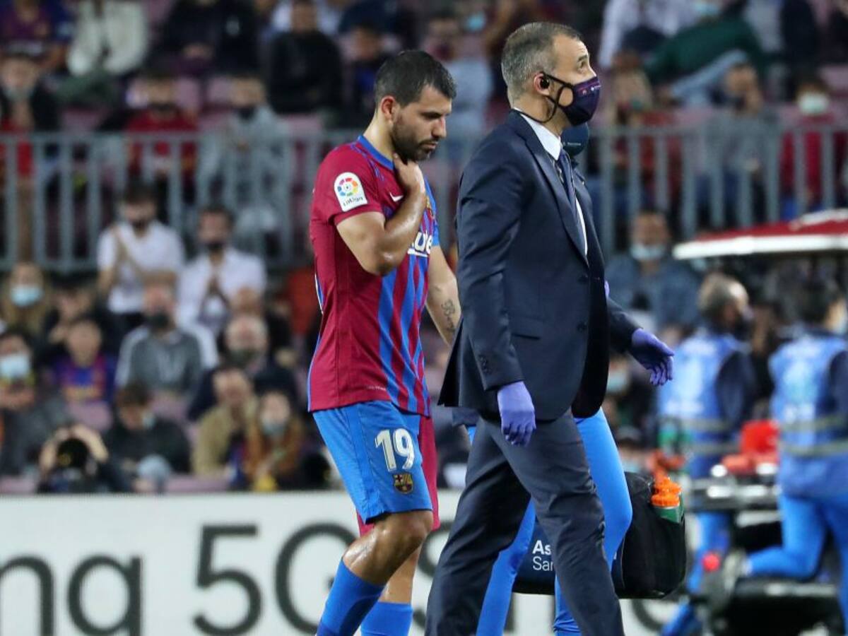 Agüero podría no jugar más fútbol según una radio catalana