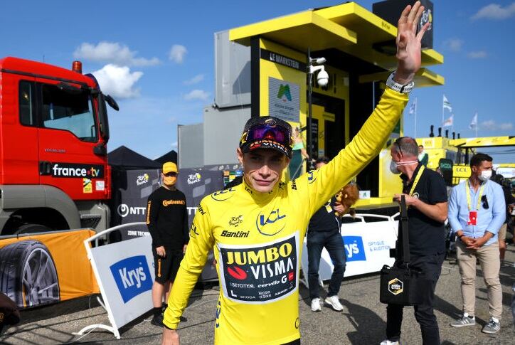 Jonas Vingegaard, virtual ganador del Tour de Francia (Photo by David Ramos/Getty Images)