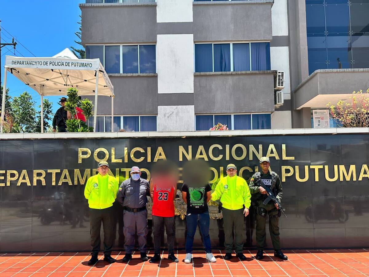 En Putumayo capturan presuntos responsables de homicidio múltiple