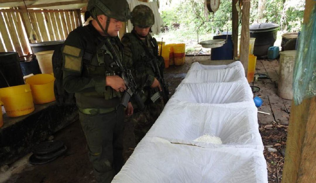 Incautan más de una tonelada de cocaína en el Catatumbo