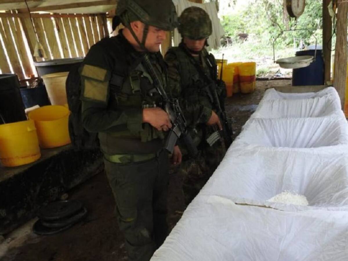 Incautan más de una tonelada de cocaína en el Catatumbo