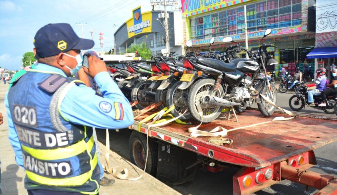 El DATT recordó que transitar por el solo bus representa una multa de 15 salarios mínimos diarios vigentes