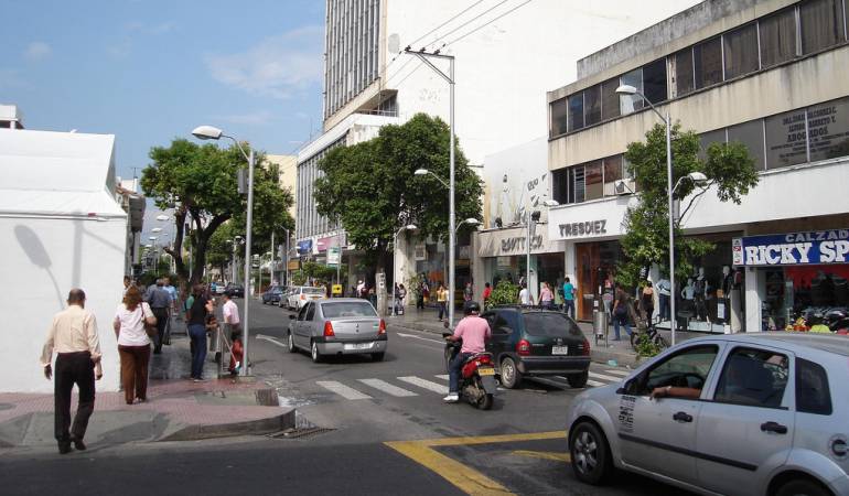 Centro comercial a cielo abierto de Cúcuta / Foto: Archivo