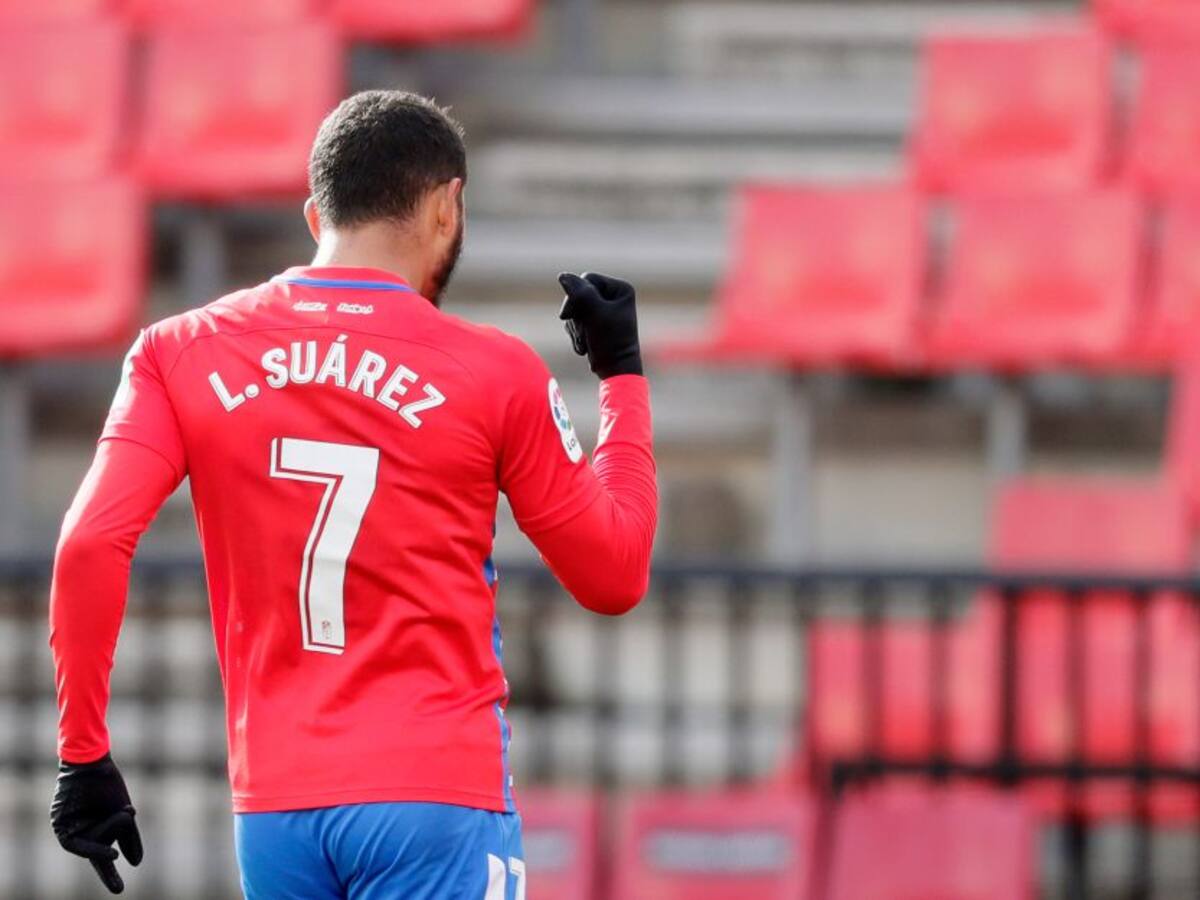 Con gol de Luis Suárez, Granada volvió a la victoria en LaLiga