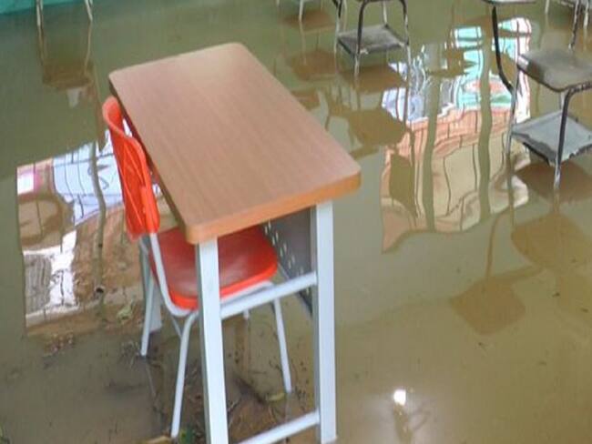 Desbordamiento de quebrada generó inundaciones en Barrancabermeja