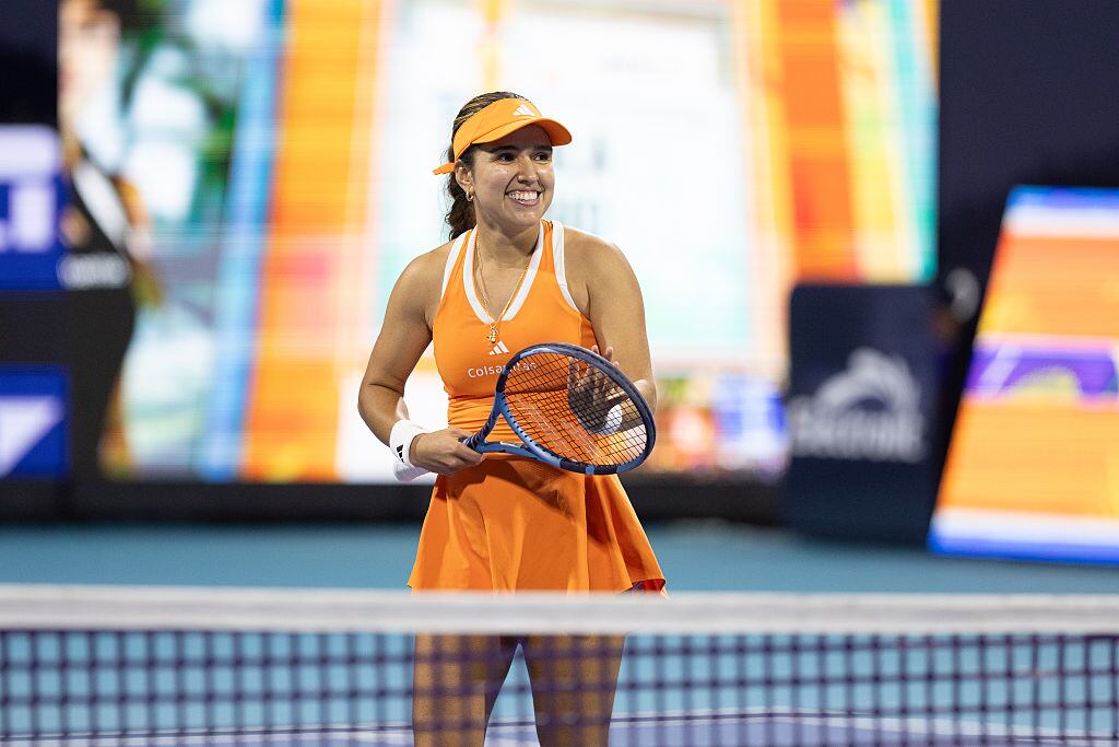 Polémica en WTA 1000 de Miami por desplante de Katerina Siniakova a Camila Osorio: vea lo ocurrido. . (Photo by Mauricio Paiz/NurPhoto via Getty Images)
