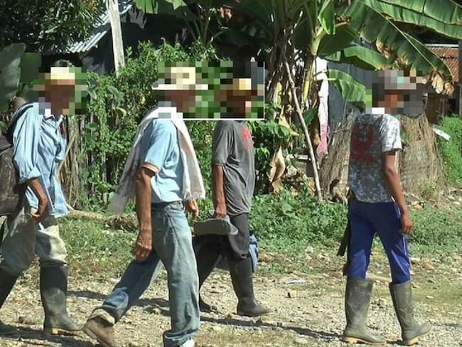 Nuevo desplazamiento forzado en Tarazá, Antioquia