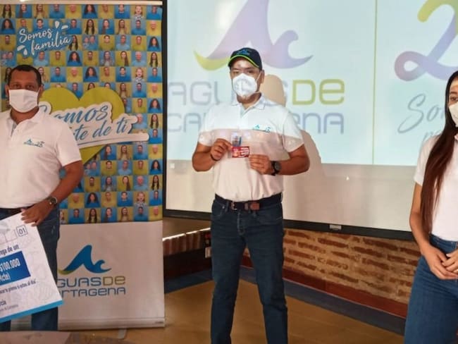 Otros 20 usuarios puntuales de Aguas de Cartagena ganaron premios