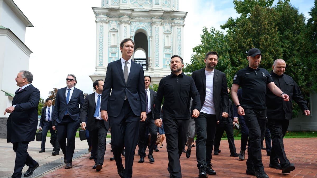 Empieza reunión de Zelenski con emisarios de EEUU antes de otro encuentro con europeos