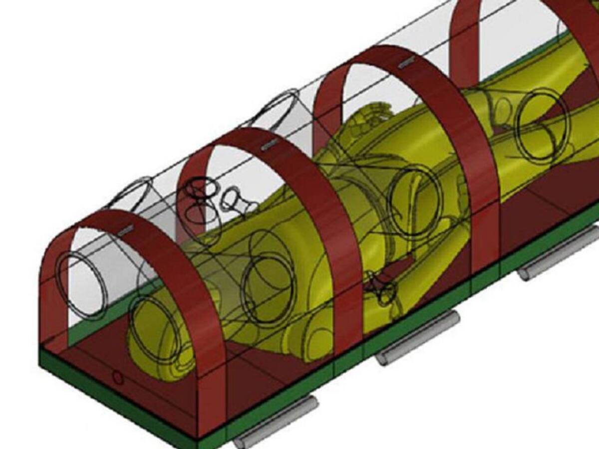 La UNAL construye cámara especial para trasladar contagiados de COVID-19