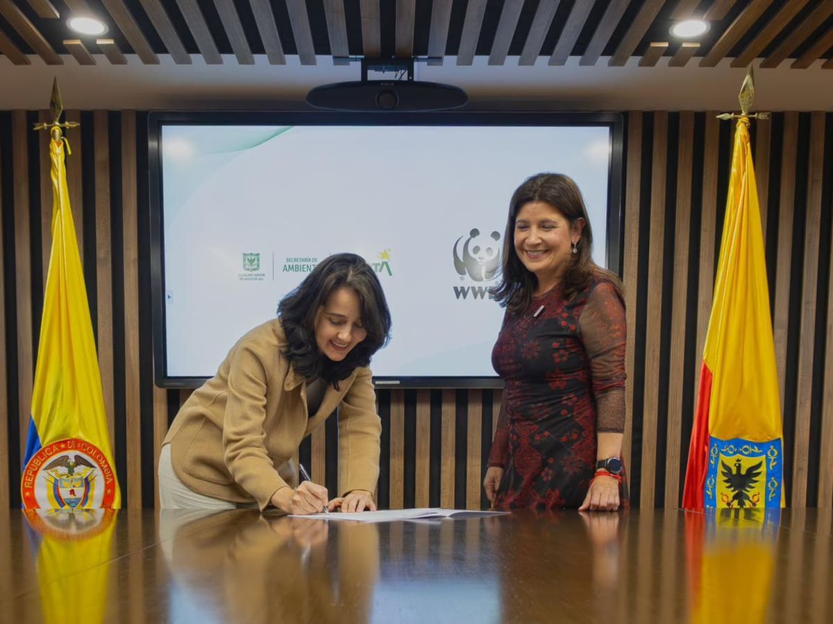 Bogotá y WWF se alían para fortalecer la protección de las 32 áreas naturales de la ciudad