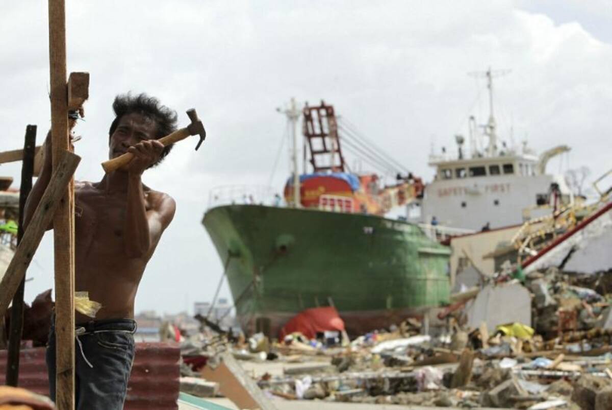 Aspectos de las zonas devastadas por el tifón que durante el fin de semana azotó a Filipinas, hecho que movió a la comunidad internacional a enviar ayuda a millones de afectados.