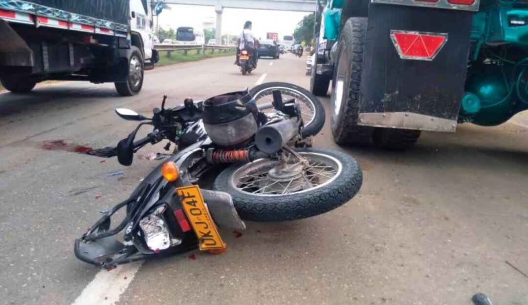 En el hecho falleció un motociclista