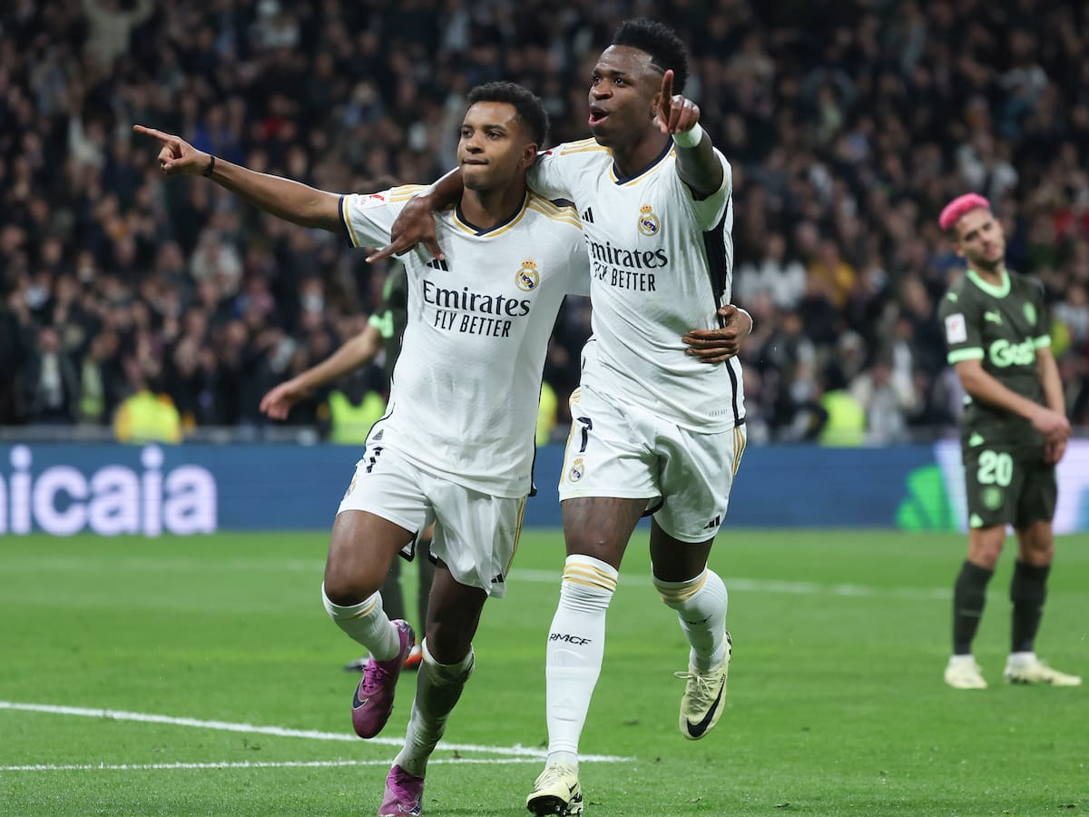 Real Madrid golea al Girona y es líder en solitario de la Liga española