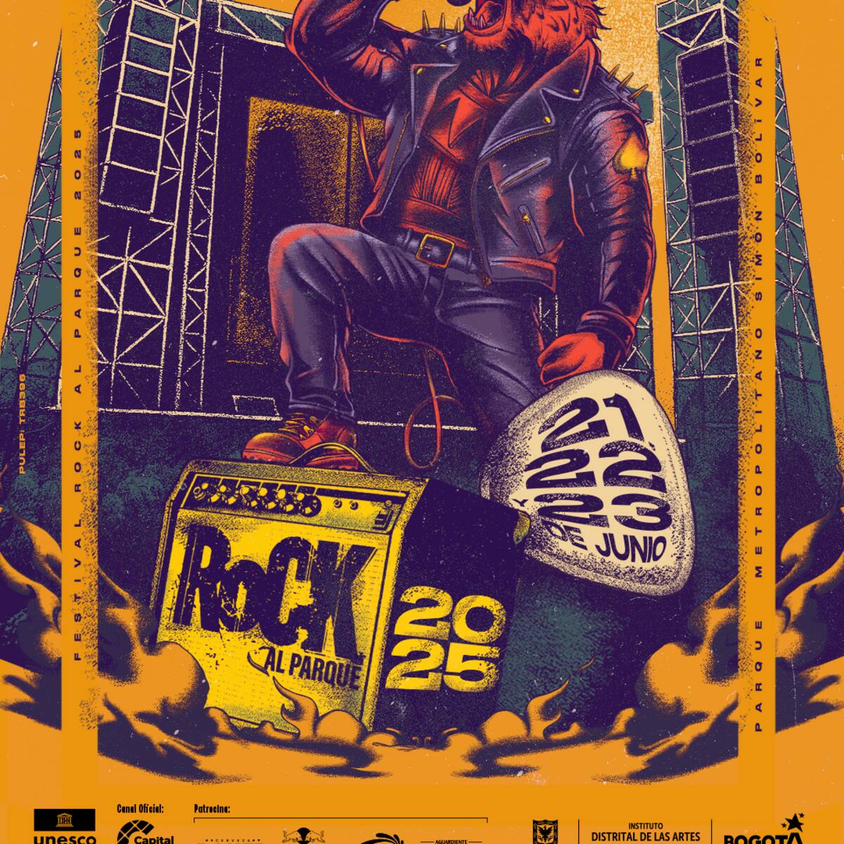 Rock al Parque 2025 programación, artistas, horarios.
